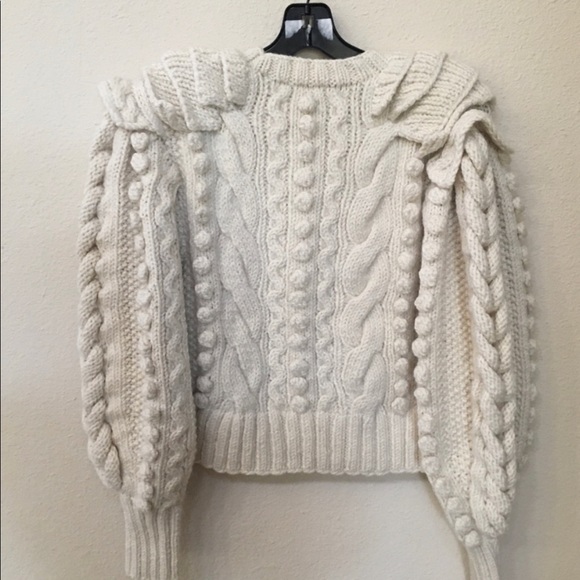 Ulla Johnson Verena Cable knit pullover sweater - Picture 7 of 9